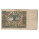 Billet, Pologne, 100 Zlotych, 1932, 1932-06-02, KM:74a, TB+ - Polonia