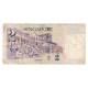 Billet, Singapour, 2 Dollars, 2000, KM:45, TB - Singapour