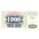 Billet, Bosnia - Herzegovina, 1000 Dinara, 1992-07-01, KM:15a, NEUF - Bosnië En Herzegovina