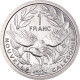 Monnaie, Nouvelle-Calédonie, Franc, 2001, Paris, FDC, Aluminium, KM:10 - Neu-Kaledonien