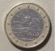 2002 - FINLANDIA - MONETA DEL VALORE DI 1,00  EURO  -  USATA - Finnland