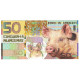 Billet, Australie, Billet Touristique, 2019, 50 Dollars ,Colorful Plastic - Fictifs & Specimens