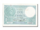 Billet, France, 10 Francs, 10 F 1916-1942 ''Minerve'', 1942, 1942-11-07, SUP - 10 F 1916-1942 ''Minerve''