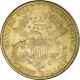 Monnaie, États-Unis, 20 Dollars, $20, Double Eagle, 1889, San Francisco, TTB+ - 20$ - Double Eagles - 1877-1901: Coronet Head