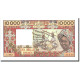Billet, West African States, 10,000 Francs, Undated (1977-92), Undated - Estados De Africa Occidental
