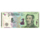Billet, Argentine, 5 Pesos, 2015, Undated (2015), KM:359a, TTB - Argentine