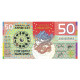 Billet, Australie, Billet Touristique, 2012, 50 Dollars ,Colorful Plastic - Vals En Specimen