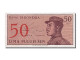 Billet, Indonésie, 50 Sen, 1964, NEUF - Indonesië