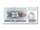 Billet, Bosnia - Herzegovina, 25,000 Dinara, 1993, 1993-12-24, NEUF - Bosnië En Herzegovina