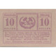 Billet, Autriche, Ottnang, 10 Heller, Texte, 1920, 1920-12-31, SPL, Mehl:FS 718a - Austria