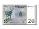 Billet, Congo Democratic Republic, 20 Centimes, 1997, 1997-11-01, NEUF - Demokratische Republik Kongo & Zaire