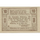 Billet, Autriche, Wilhering, 10 Heller, Eglise 1920-12-31, SPL, Mehl:FS 1236 - Autriche