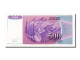 Billet, Yougoslavie, 500 Dinara, 1992, NEUF - Yougoslavie