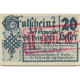 Billet, Autriche, St Veit, 20 Heller, Château, 1920-12-31, SPL, Mehl:FS 944a - Austria