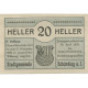 Billet, Autriche, Schärding, 20 Heller, Rue, 1920, 1920-12-31, SPL, Mehl:FS 951 - Oesterreich