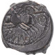 Rèmes, Bronze Aux Trois Bustes / REMO, 60-40 BC, Bronze, SUP, Delestrée:593 - Gauloises
