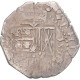 Monnaie, Espagne, Philippe II, 2 Reales, 1596, Toledo, COB, TTB, Argent - Premières Frappes