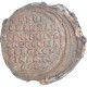 Sceau Byzantin, Niketas Anzas, Ca. 2nd Half Of The 12th Century, TTB+, Plomb - Autres & Non Classés