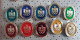 Olympic Games Moscow 1980 Yugoslavia 10 Different Pins - Olympic Games