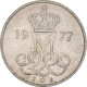 Monnaie, Danemark, Margrethe II, 10 Öre, 1977, Copenhagen, TTB, Cupro-nickel - Denmark