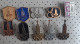 Olympic Games Moscow 1980 Yugoslavia 10 Different Pins - Olympic Games