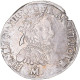 Monnaie, France, Henri III, Teston, 3e Type Au Col Fraisé, 1576, Toulouse, TTB - 1574-1589 Henri III