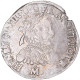 Monnaie, France, Henri III, Teston, 3e Type Au Col Fraisé, 1576, Toulouse, TTB - 1574-1589 Hendrik III