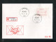 "BELGIEN" 1981, Automatenmarke Mi. 1 (3004) Auf 4 FDC (A0001) - Storia Postale