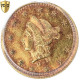 Monnaie, États-Unis, Coronet Head, Half Dollar, 1853, California Gold, PCGS - 1$, 3$, 4$