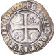 Monnaie, France, Charles VI, Blanc Guénar, 1380-1422, Tournai, TTB, Billon - 1380-1422 Carlos VI El Bien Amado