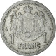 Monnaie, Monaco, Louis II, Franc, Undated (1943), TB+, Aluminium, KM:120 - 1922-1949 Louis II