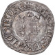 Monnaie, France, Charles VI, Gros Florette, 1389-1419, Rouen, TTB+, Billon - 1380-1422 Charles VI The Beloved