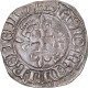 Monnaie, France, Charles VI, Gros Florette, 1389-1419, Rouen, TTB+, Billon - 1380-1422 Carlos VI El Bien Amado