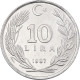 Monnaie, Turquie, 10 Lira, 1987, TTB+, Aluminium, KM:964 - Turkey