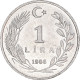 Monnaie, Turquie, Lira, 1986, TTB+, Aluminium, KM:962.2 - Turkey