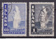 IS036E – ISLANDE – ICELAND – 1943-45 – GEYSER PERF. 11½ – MI # 229E/39E USED 22 € - Oblitérés