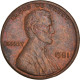 Monnaie, États-Unis, Lincoln Cent, Cent, 1981, U.S. Mint, Philadelphie, TTB - 1959-…: Lincoln, Memorial Reverse