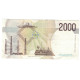 Billet, Italie, 2000 Lire, D.1990, KM:115, SUP - 2000 Liras