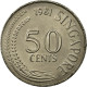 Monnaie, Singapour, 50 Cents, 1981, Singapore Mint, TTB, Copper-nickel, KM:5 - Singapore