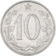 Monnaie, Tchécoslovaquie, 10 Haleru, 1969, TTB+, Aluminium, KM:49.1 - Tchécoslovaquie