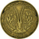 Monnaie, West African States, 25 Francs, 1975, TTB, Bronze-Aluminium, KM:5 - Ivory Coast