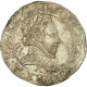 France, Henri III, 1/2 Franc Au Col Plat, 1587, Amiens, Argent, SUP, Gadoury:487 - 1574-1589 Hendrik III