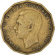 Monnaie, Grande-Bretagne, George VI, 3 Pence, 1942, TB+, Nickel-Cuivre, KM:849 - F. 3 Pence