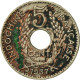 Monnaie, FRENCH INDO-CHINA, 5 Cents, 1937, Paris, TB, Copper-nickel, KM:18 - Other & Unclassified