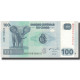 Billet, Congo Democratic Republic, 100 Francs, 31.07.2007, KM:98a, NEUF - Repubblica Democratica Del Congo & Zaire