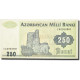 Billet, Azerbaïdjan, 250 Manat, 1993, KM:13a, NEUF - Azerbaïjan