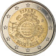 Espagne, 2 Euro, 10 Years Euro, 2012, Madrid, SPL, Bi-Metallic, KM:1252 - Spanje