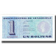 Billet, Venezuela, 1 Bolivar, 1989-10-05, KM:68, NEUF - Venezuela