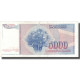 Billet, Yougoslavie, 5000 Dinara, 1985, 1985, KM:93a, SPL+ - Yougoslavie