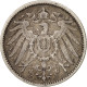 Monnaie, GERMANY - EMPIRE, Wilhelm II, Mark, 1892, Stuttgart, TTB+, Argent - 1 Mark